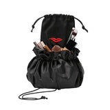 Open Flat Drawstring Makeup Bag