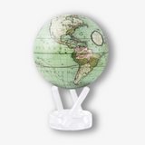 4.5" Mova Globe Antique Cassini (Terrestial Green)