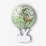 6" Mova Globe Antique Cassini (Terrestrial Green)