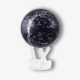 4.5" Mova Globe Silver Constellations