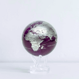 6" Mova Globe Purple and Silver **ONLY 1 IN STOCK**
