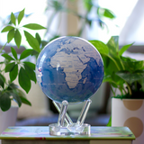 6" Mova Globe Sky Blue and White **ONLY 1 IN STOCK**