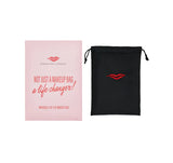 Open Flat Drawstring Makeup Bag