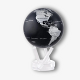 4.5" Mova Globe Modern (Silver/Black)
