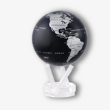 4.5" Mova Globe Modern (Silver/Black) (Buy Now For Late November Delivery)