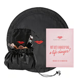 Open Flat Drawstring Makeup Bag