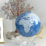 6" Mova Globe Sky Blue and White **ONLY 1 IN STOCK**