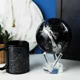 4.5" Mova Globe Silver Constellations - Seaton Gifts
