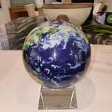 Mova Globe 4.5" Clear Crystal Stand