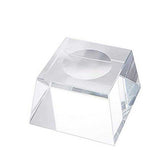 Mova Globe 8.5" Clear Crystal Stand
