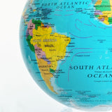 4.5" Mova Globe Blue Political (Buy Now For Late November Delivery)
