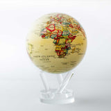 4.5" Mova Globe Antique (Beige) **ONLY 2 IN STOCK**