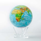 6" Mova Globe Blue Relief
