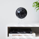 4.5" Mova Globe Silver Constellations