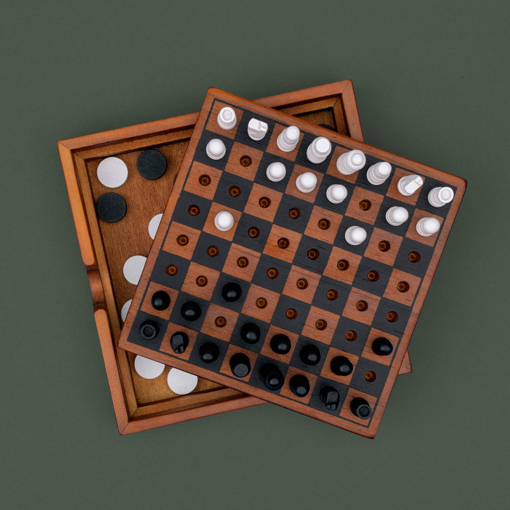 Checkmate & Checkers Set – Seaton Gifts