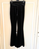 Velvet Kick Flare Trousers