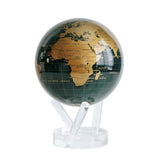 8.5" Mova Globe Modern Green and Gold (NEW)