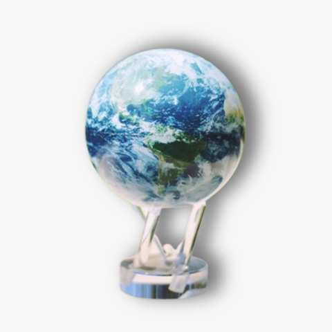 4.5" Mova Globe Satellite Cloud Cover (Buy Now For Mid March Delivery)