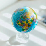 4.5" Mova Globe Blue Political