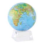 6" Mova Globe Blue Relief Gloss Finish