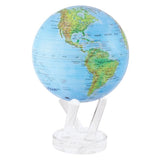 6" Mova Globe Blue Relief Gloss Finish