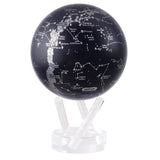 4.5" Mova Globe Silver Constellations - Seaton Gifts