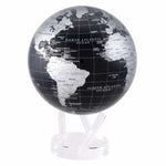 8.5" Mova Globe Modern (Silver/Black)