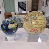 Mova Globe 4.5" Clear Crystal Stand