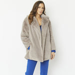 Faux Fur Short Coat - Seaton Gifts