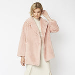 Faux Fur Short Coat - Seaton Gifts