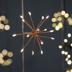 Starburst Copper Fairy Lights