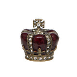 Red Crown Trinket Box