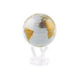 6" Mova Globe Modern White and Gold **ONLY 1 IN STOCK**